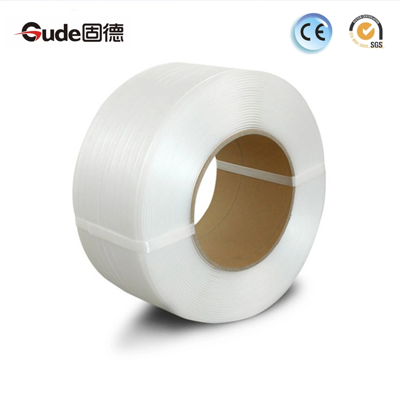 19mm 608kg Breaking Strength 700 Meters Polyester Composite Cord Strapping