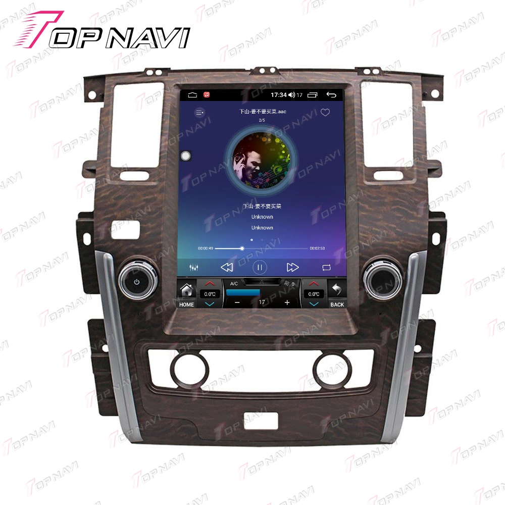 Android 9,0 Auto Multimedia Video Player CarPlay Auto Headunit GPS Navigation für Nissan Patrol 2010 2018