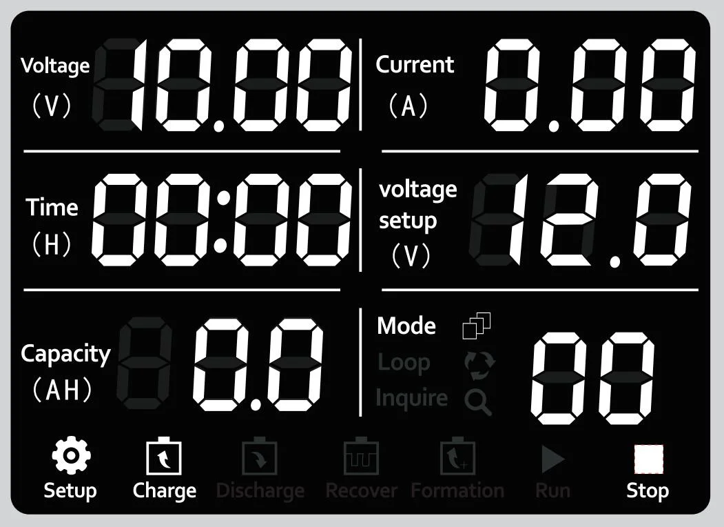 6-Channel Electric Bike / Scooter / Rickshaw 6V 8V 12V 16V 18V VRLA AGM Gel Lead Acid Storage Battery Auto Cycle Charge Discharge Capacity Tester