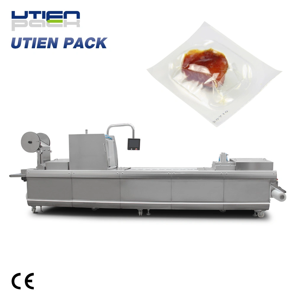 Automatic Film Thermoforming Machine for Food Dates Vacuum Packing, Seafood, Meat