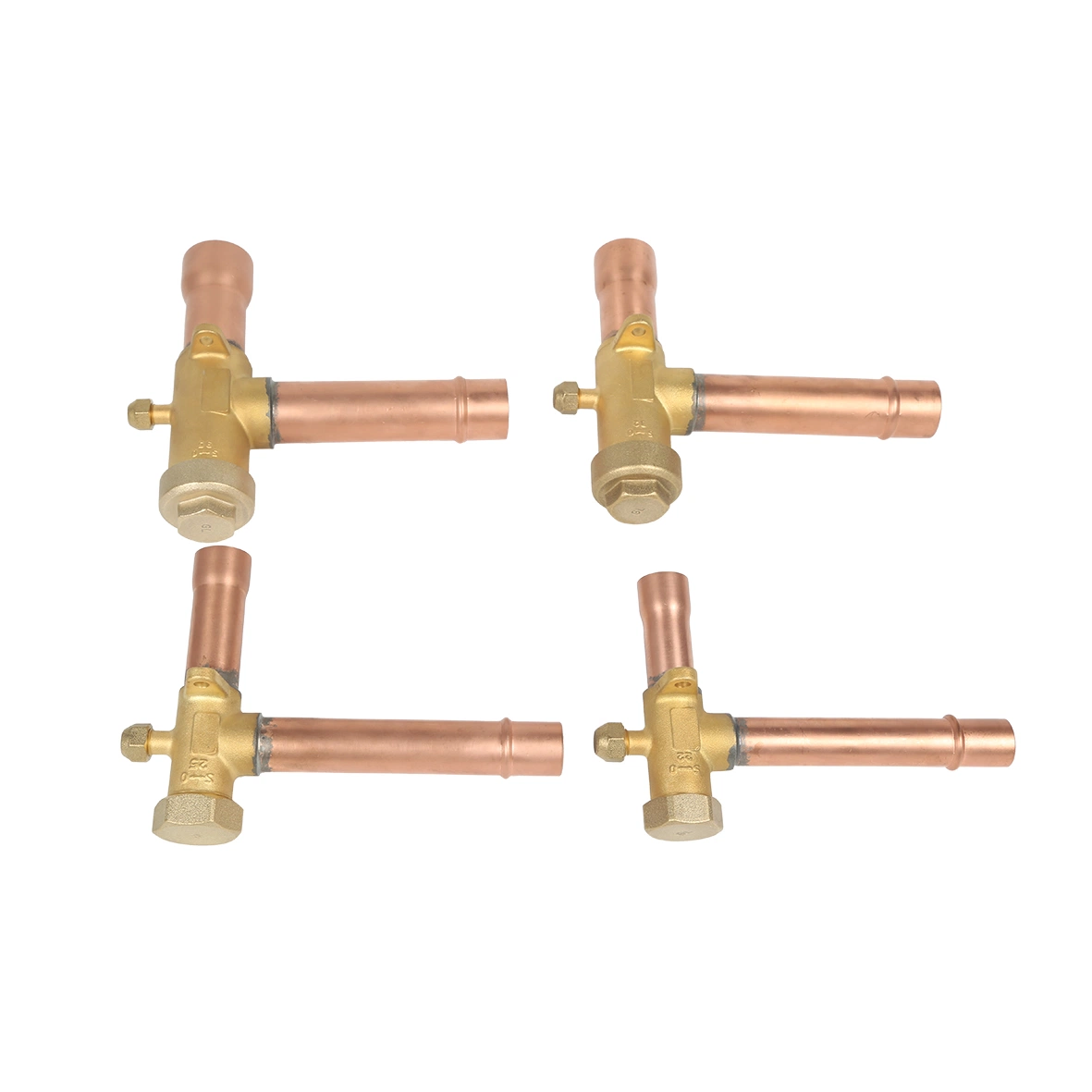 Copper Commercial Square Cylindrical Service Valve