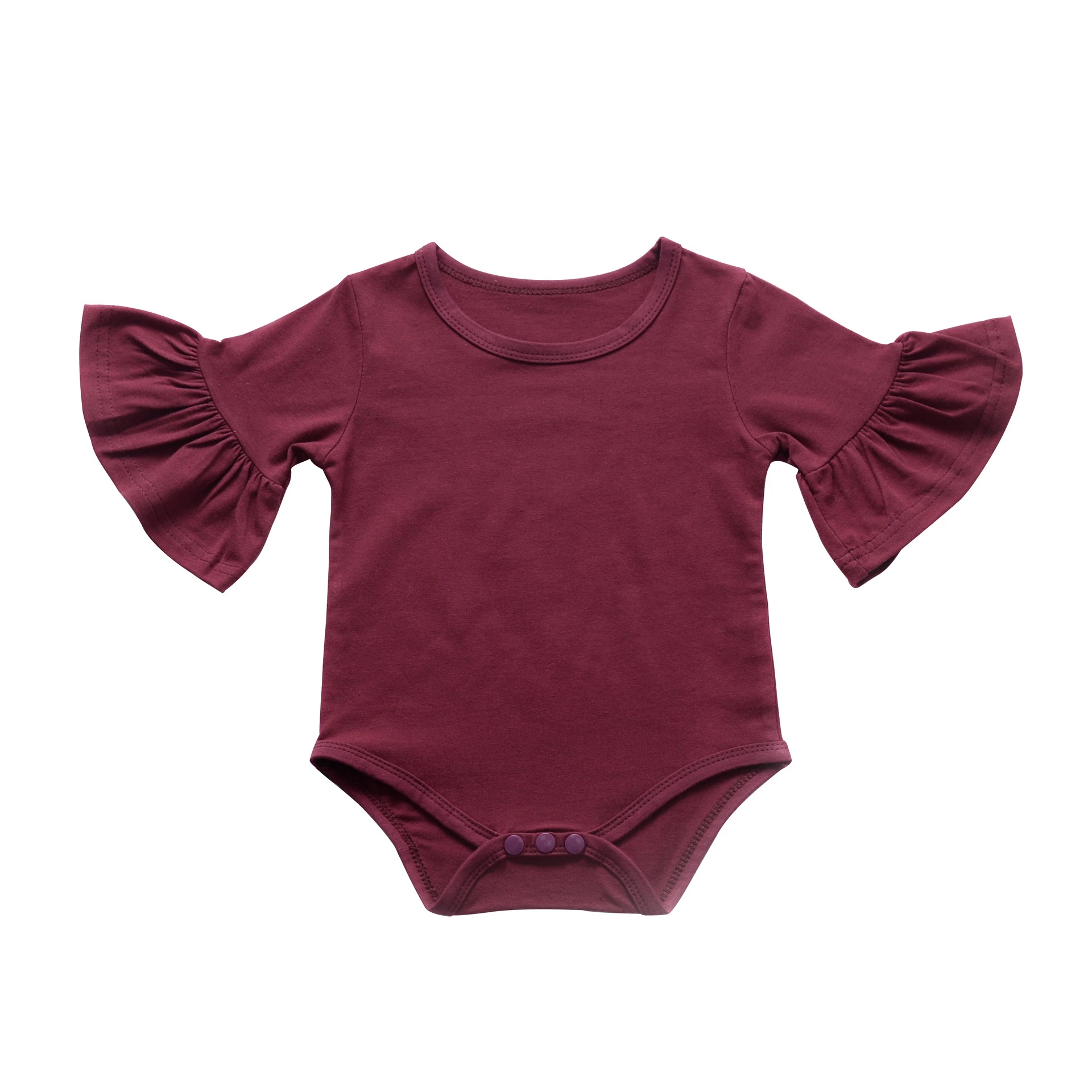 Custom Organic Long Sleeve Baby Zipper Romper Baby Zip Romper Mono pijama de pijama con pies Zipper ropa de dormir