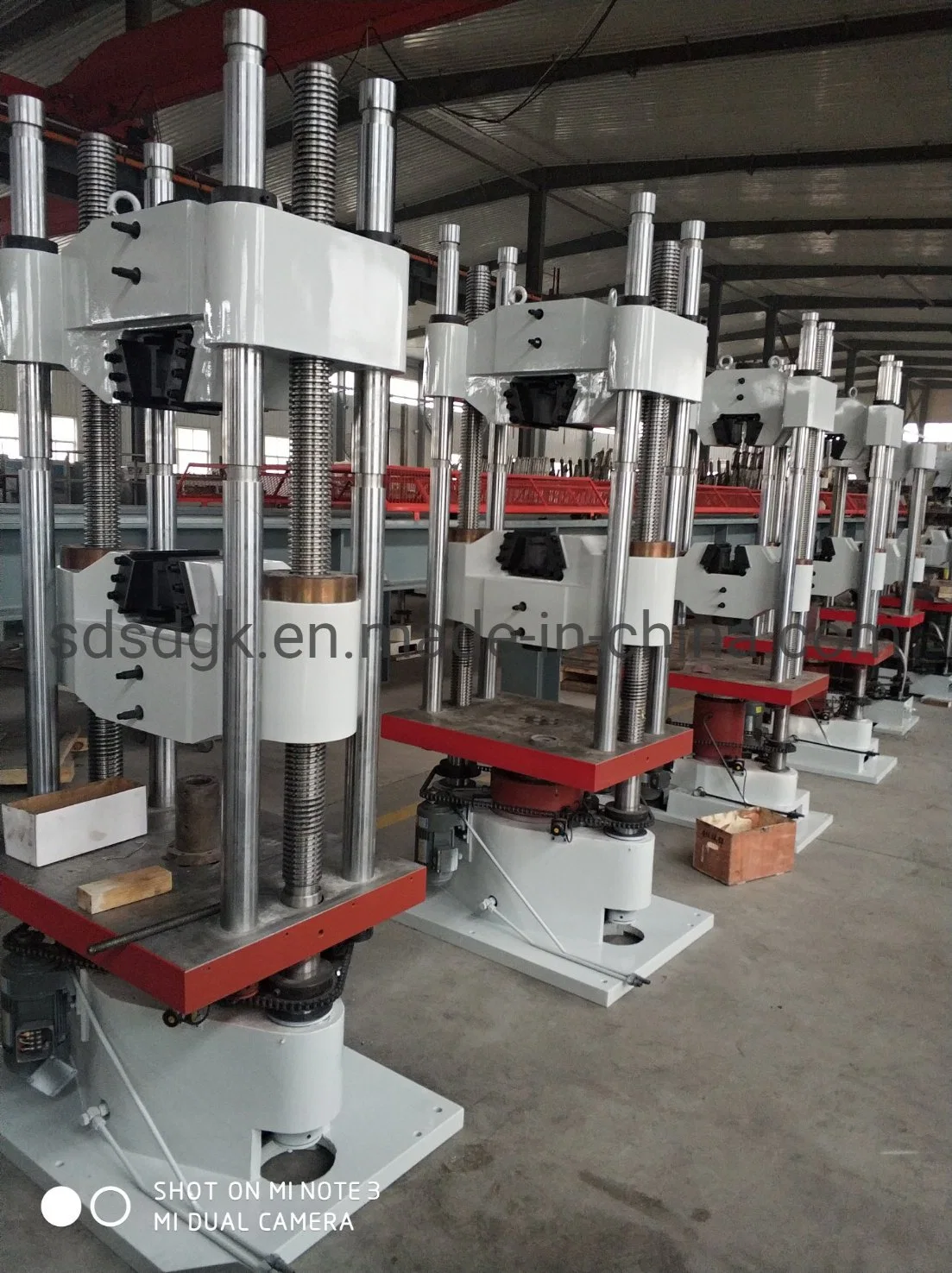 100 ton Test Nodular Cast Iron Tension Strength Hydraulic Servo Universal Testing Equipment/Machine