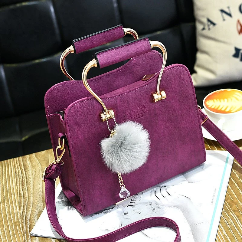 Fashion PU Leather Design Lady Handbag Women Bag Tote Bag
