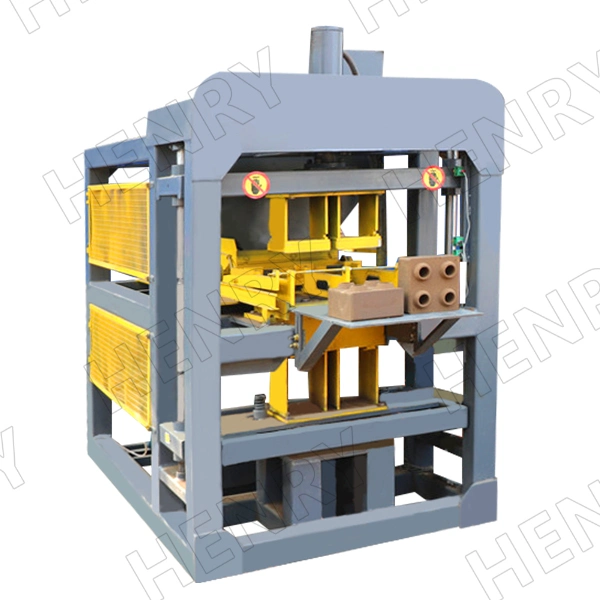 Hr2-10 Automatic Soil Cabro Paving Brick Machine Lego Brick Making Machine in Kenya