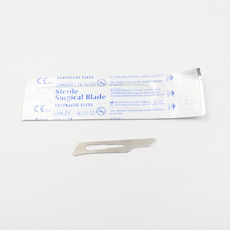 Medical Hospital Handle Disposable Sterile Surgical Scalpel Blades