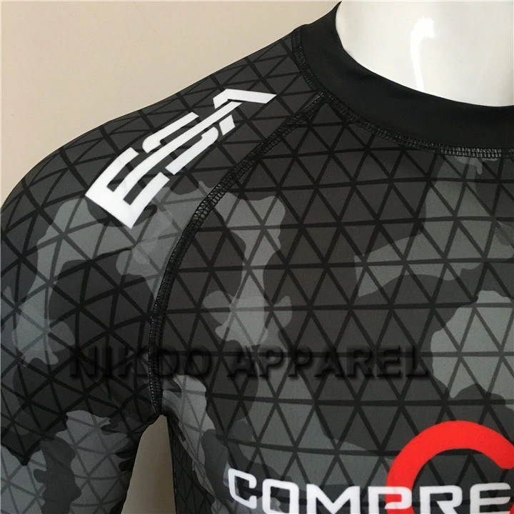 Custom Sublimation Long Sleeve Compression Shirt