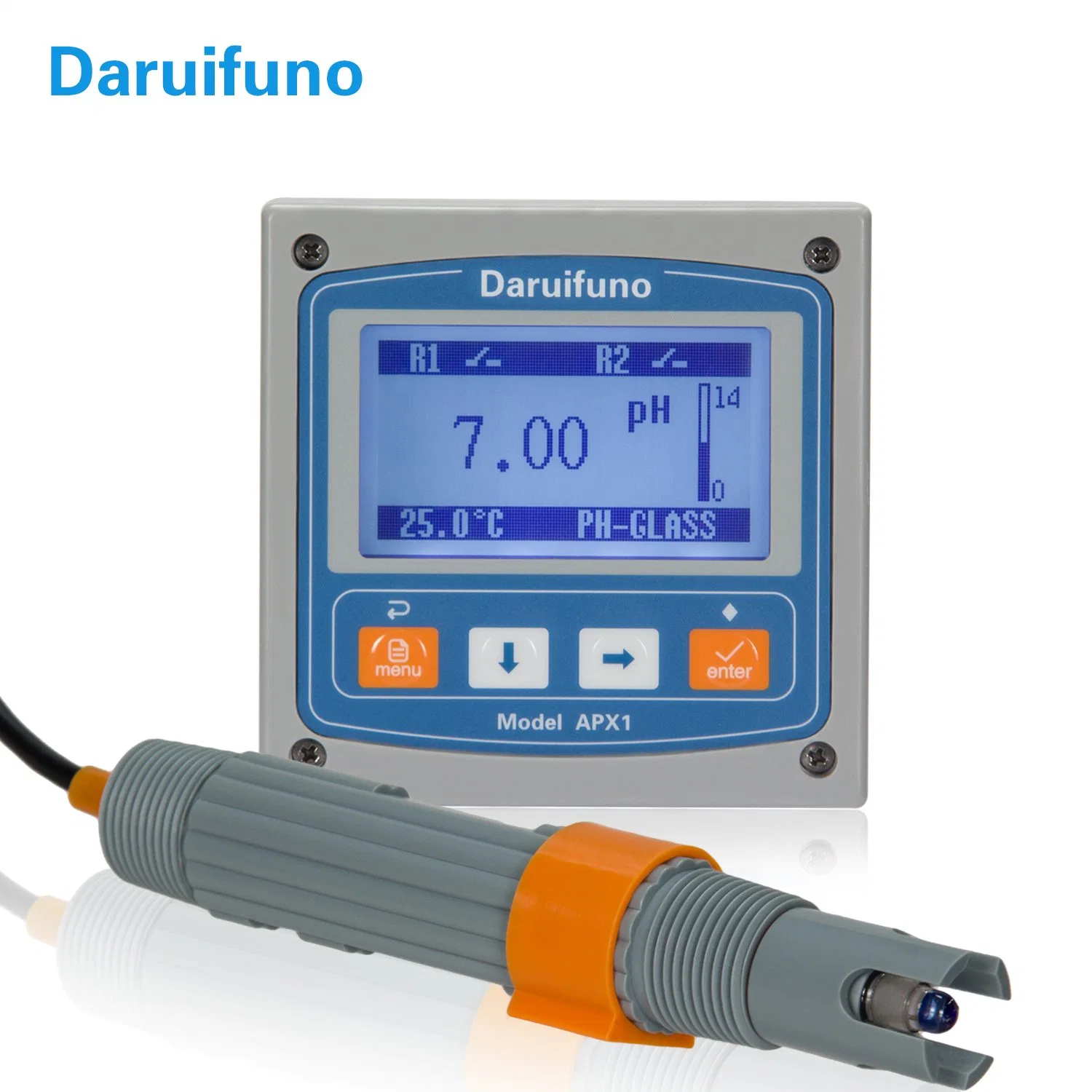 Ntc10K Medidor de pH/ORP del sensor de pH del agua con la instalación de las roscas