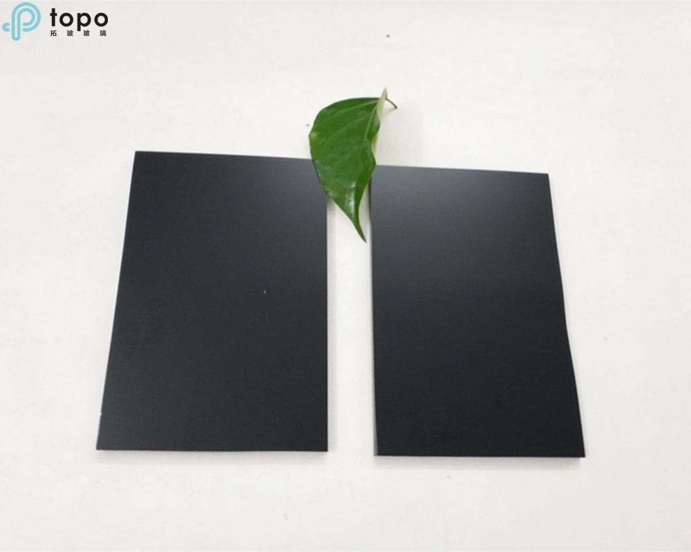 American Black Color Float Glass for Coffee Table (C-B)