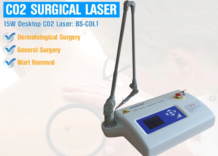 Surgical CO2 Laser System Portable CO2 Surgical Fractional Laser Treatment Machine