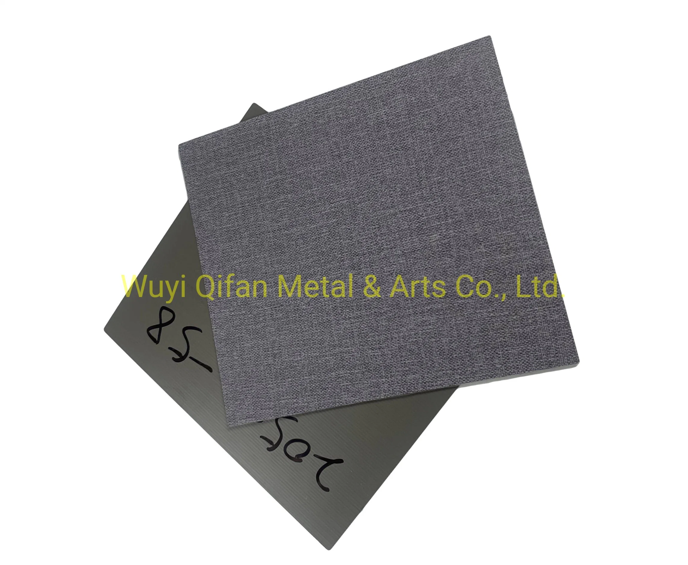 Cloth Fabric Pattern PVC Film Stainless Steel Sheet