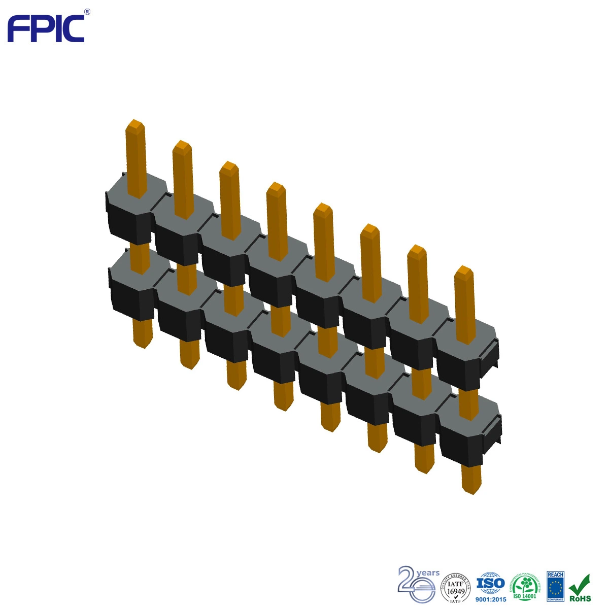 Embase à broches CMS pour adaptateur d'injection en plastique pour bloc de jonction de voiture Electronics Pour connecteur de ci