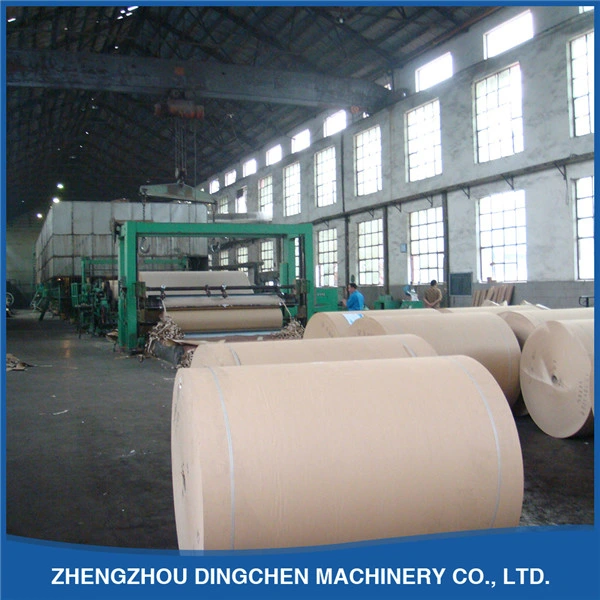 3200mm Model Craft Paper Making Machine Waste Paper Recycling Test Liner Paper Making Machine