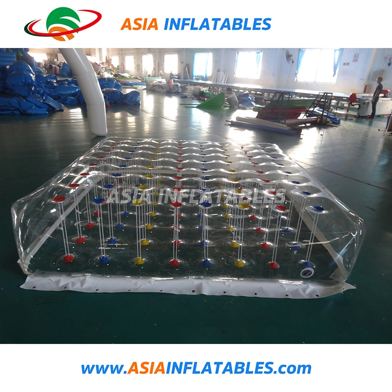 Anti-UV 0.9mm PVC Tarpaulin Inflatable Floating Island Raft