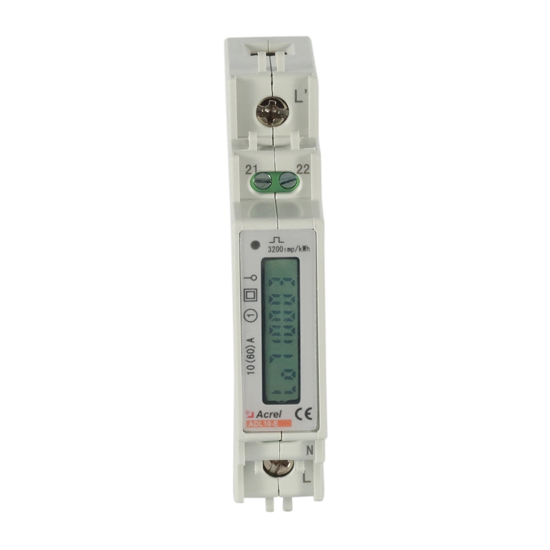 Petit wattmètre monophasé Acrel Adl10-E/C avec Modbus