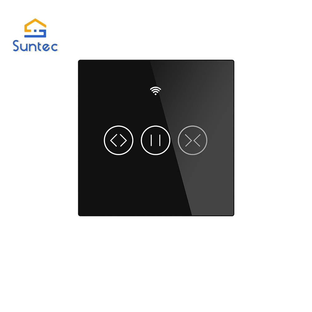 WiFi/Zigbee Smart Touch tact switch pour stores à rouleau d'obturation Rideau