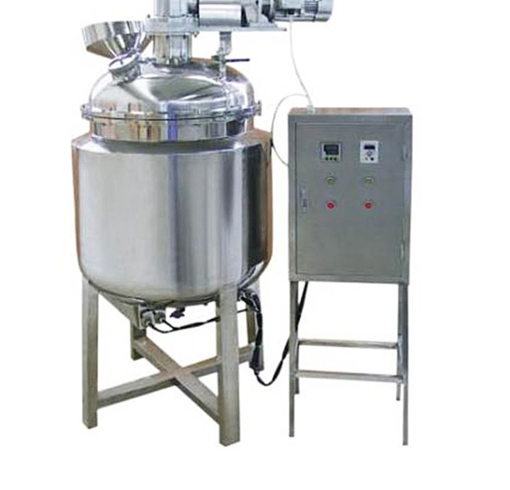 Industrial Mixer Electrically Heated Stainless Steel Mixing Tan