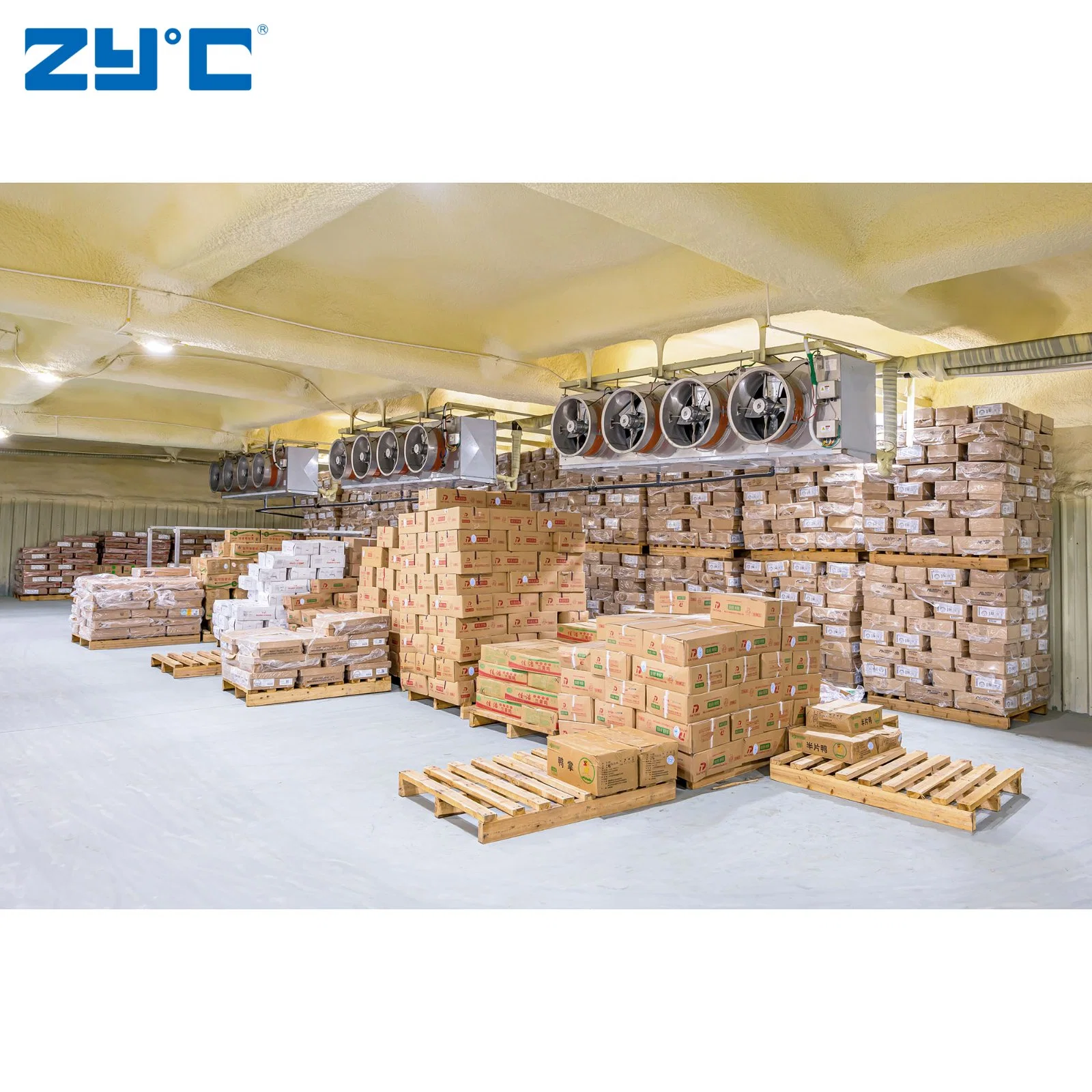 Zyc Factory Price High Efficiency Energy Ceiling-Mounted Industrial Evaporative Air Cooler Evaporator