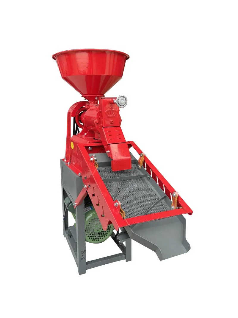 Weiyan Rice Mill with Vibrating Screen Rice Processing Machine by House Using