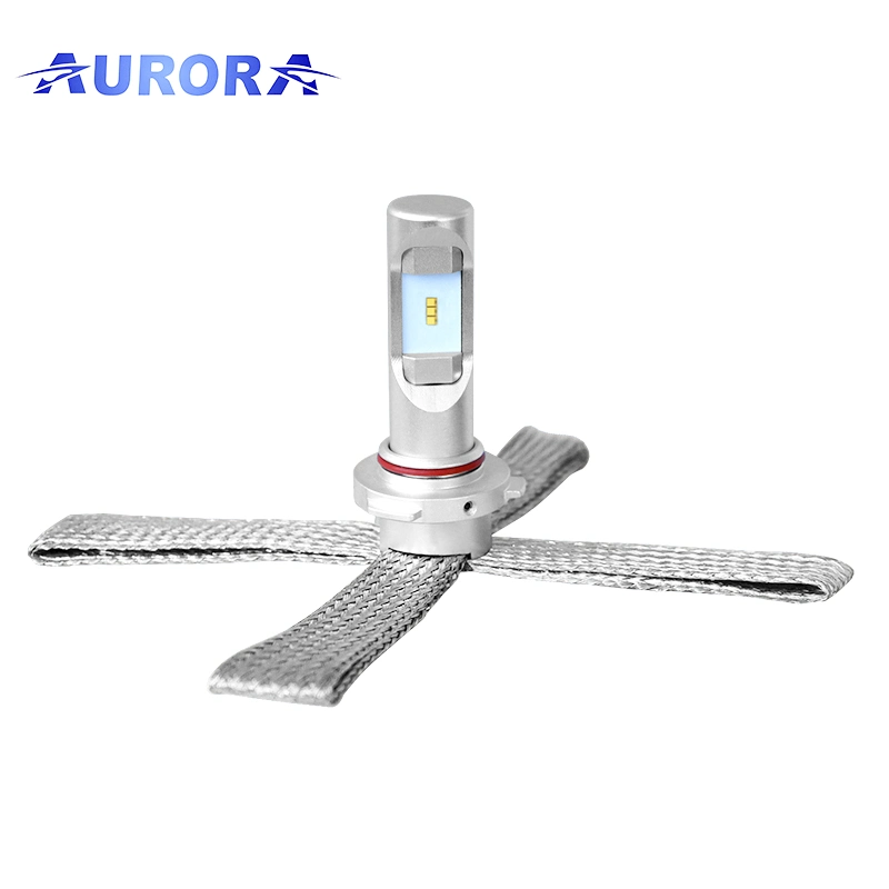 Aurora Copper Braid Design Small Size G10 H4 LED Headlight Super Power Auto Headlight Bulbs