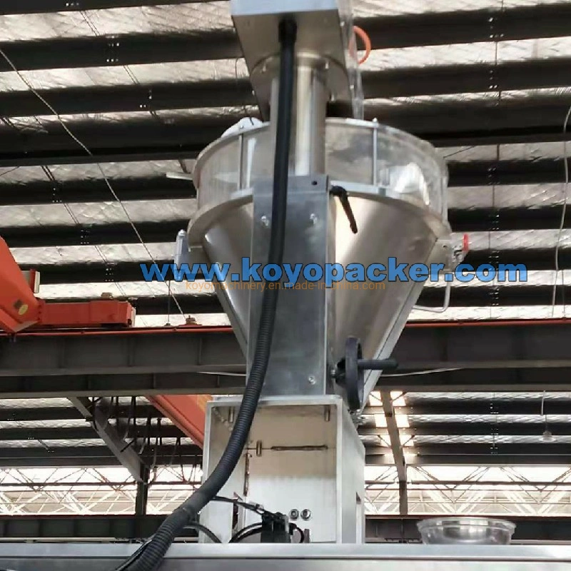 Automatic Production Line of 1-5-10kg Detergent Washing Soap Cleaner Powder Rotary Filling Sealing Machine for Doypack Spout Bag