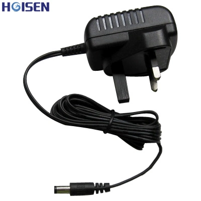 12V 500mA Adaptor Power Supply with UK Plug EMC/Ce/UL/RoHS Certification