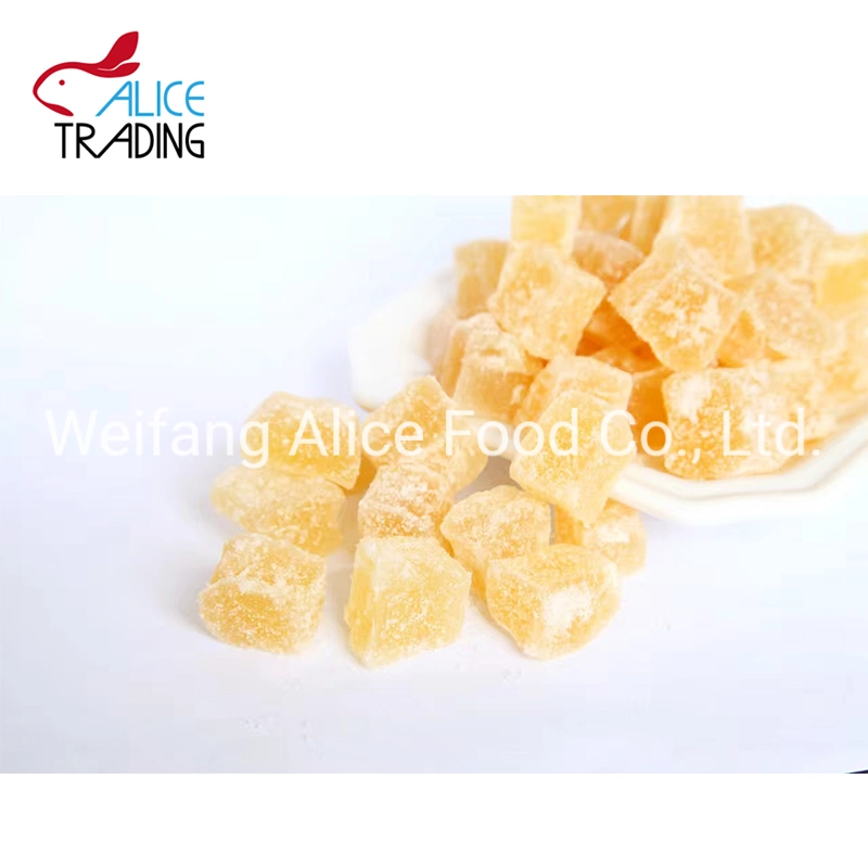 Healthy Ginger Snack Bulk Packing Dried Ginger Dice
