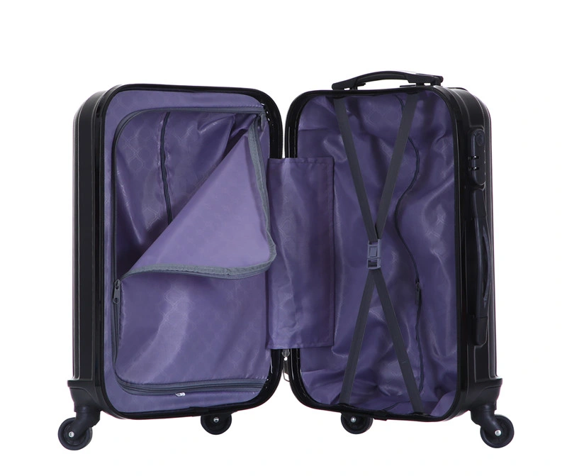 Hardshell Luggage Manufacturer OEM Print ABS Trolley Travel Spinner Trolley Case (XHA154)