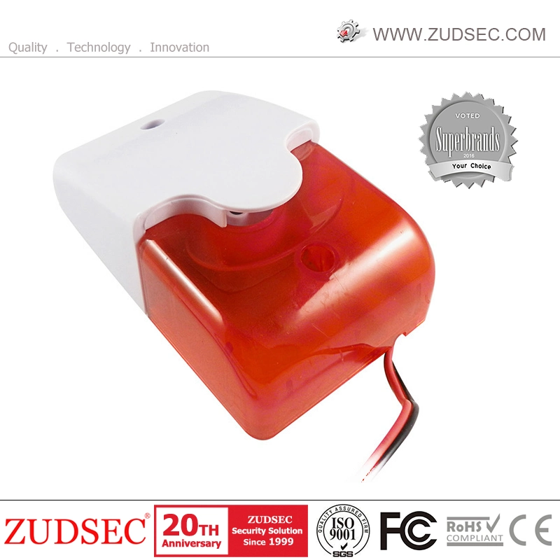 New Loud Outdoor Wireless Flashing Strobe Siren