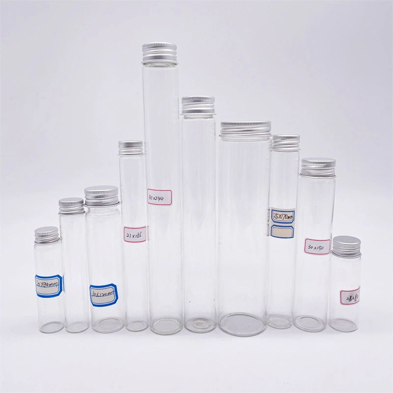 Glass Test Tubes with Lids Glass Tubes with Cork Wholesale/Supplier