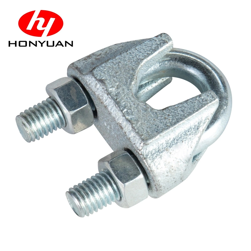 High Quality Customized DIN 741 Malleable Drop Forged Simplex Steel Wire Rope Clip