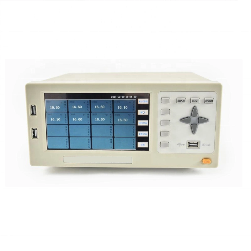 Ga-7008 Multi-Channel Temperature Data Logger/Temperature Tester/Temperature Recorder Ga-7016 Ga-7024 Ga-7032