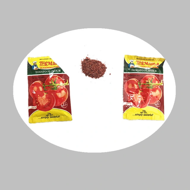 Saveur de tomate poudre Poudre d'assaisonnement/ Bouillon (10g/sachet)