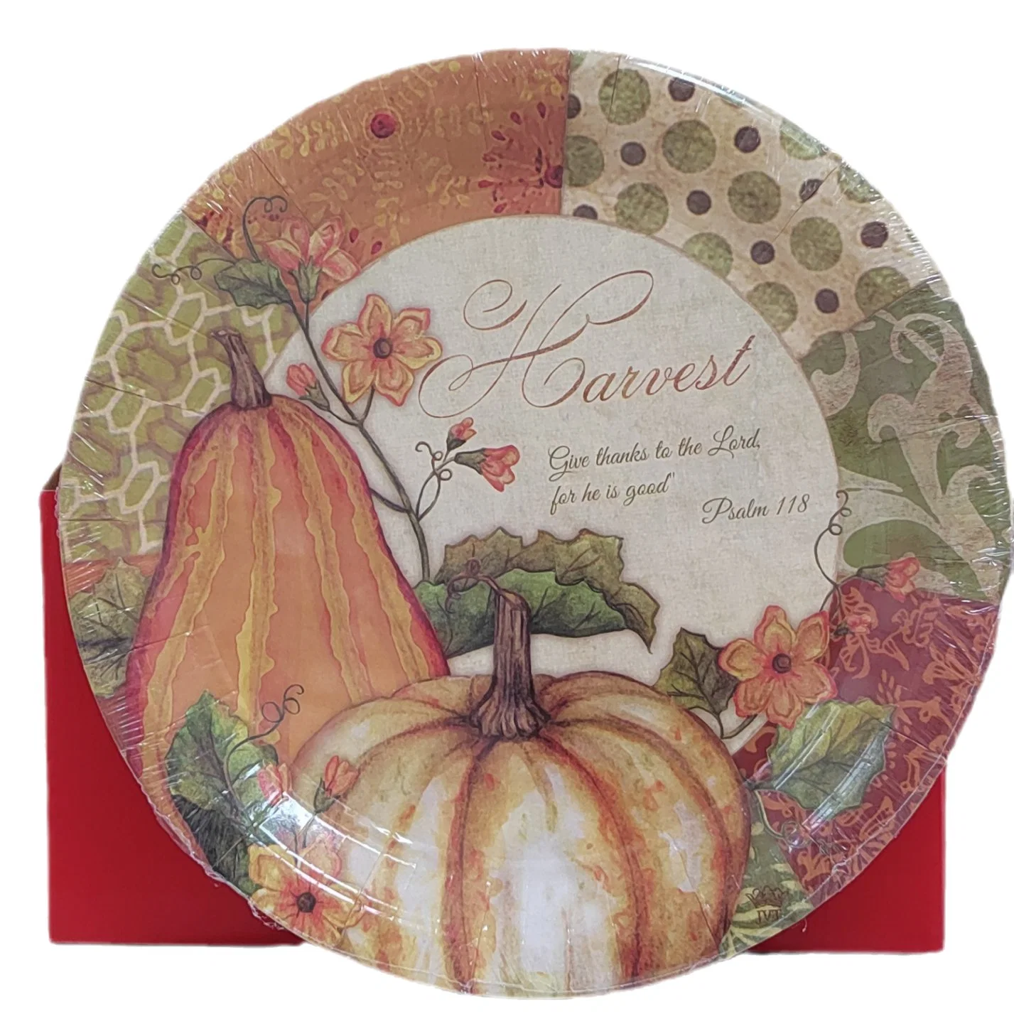 Ghost Festival Eco-Friendly Disposable Customization Paper Plates for Delicious Food or Fruit on Party