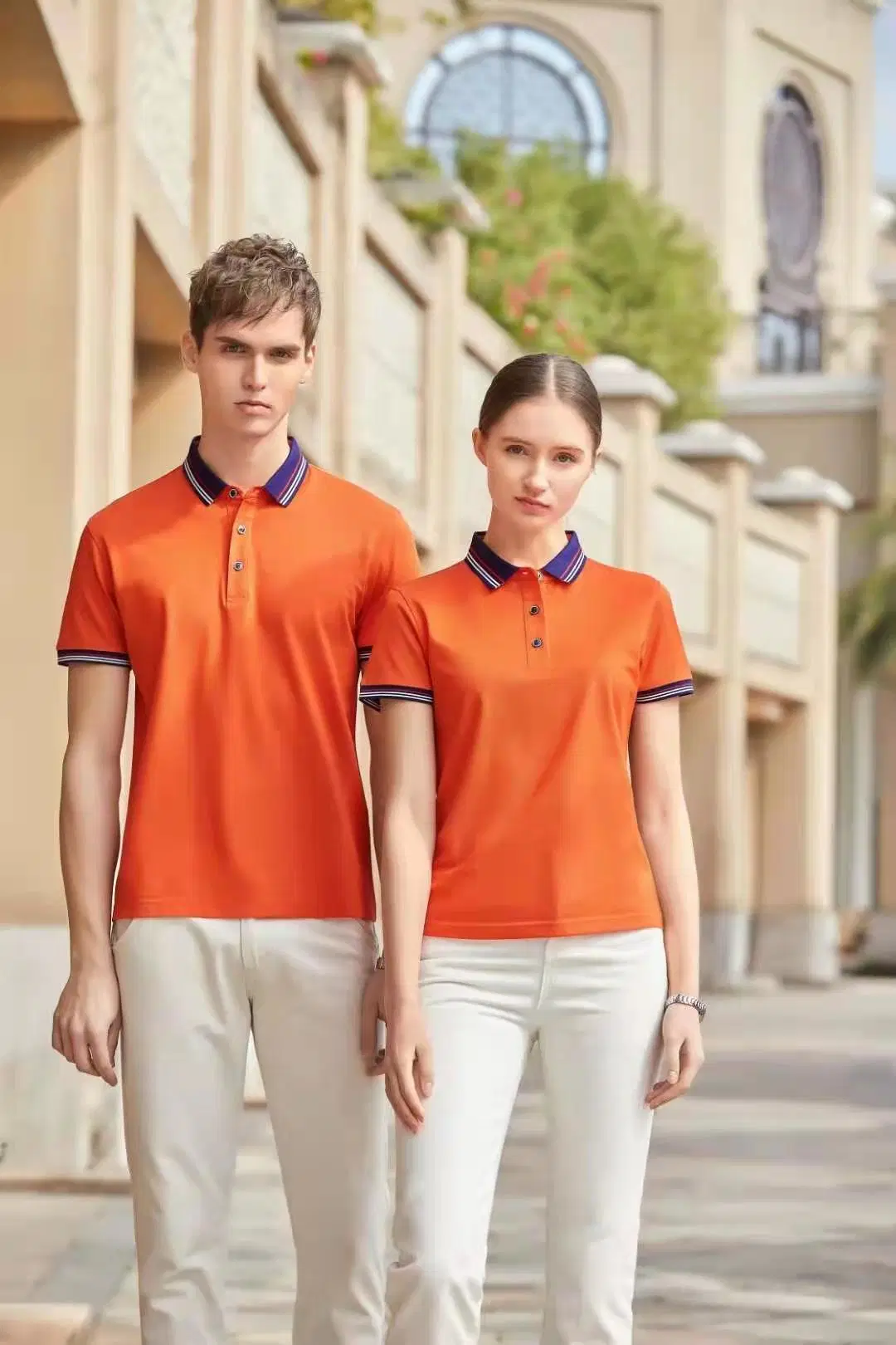 Factory Wholesale/Supplier Fashion Clothing Polyester Fabric Pure Cotton Polo Shirt