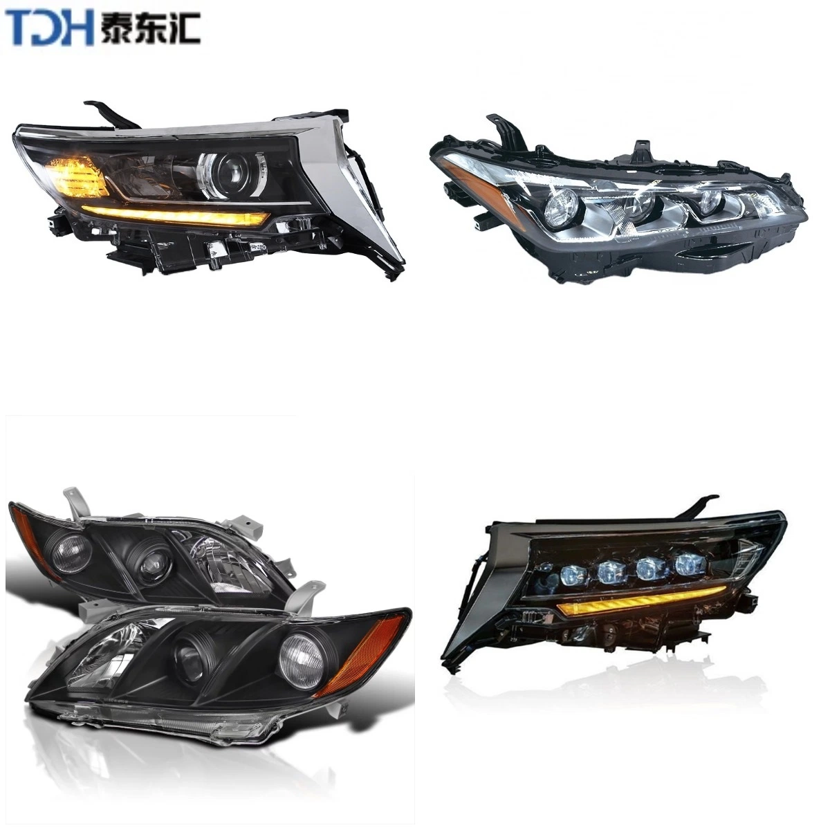 Wholesale/Supplier Car Lamps for Toyota Land Cruiser/Toyota Prado/Toyota Cruiser Headlight/LED Headlights Head Lamps