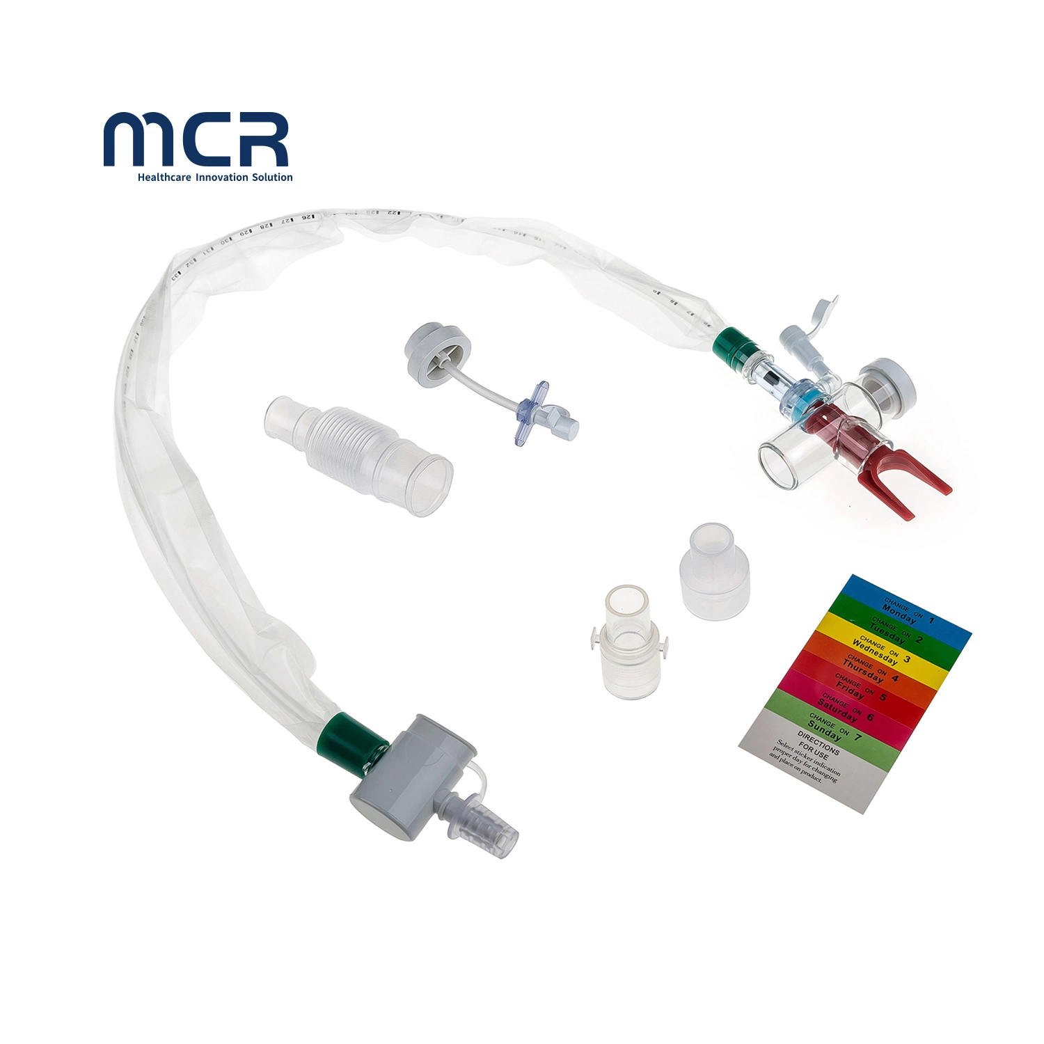 Sterile Medical Disposable 72h Auto Flushing T Piece Color-Coded Closed Suction Catheter with CE ISO FDA