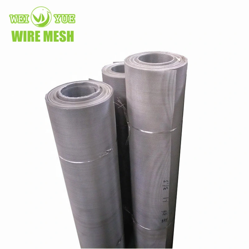 10~100 Mesh Alloy Metal Woven Filter Wire Mesh Screen