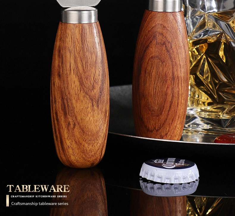 High quality/High cost performance Wood Bottle Opener for Beer for Party