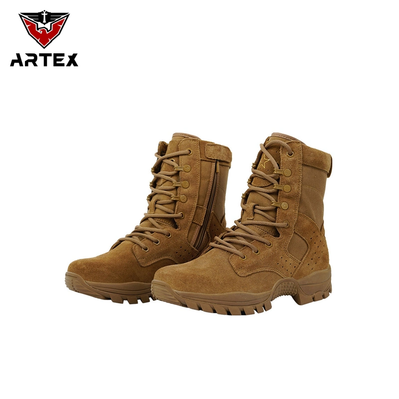 Factory Wholesale/Supplier Customized High quality/High cost performance Genuine Leather Waterproof Desert Tactical Boots