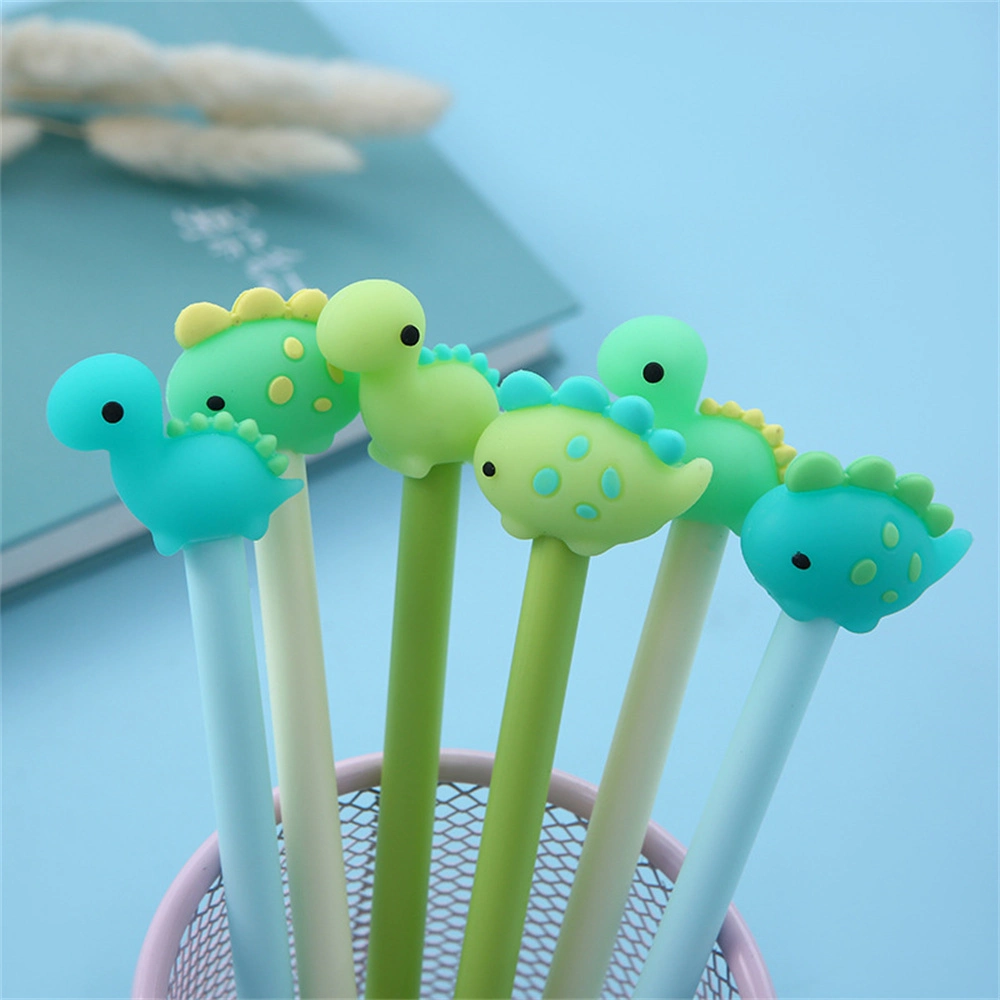 Dinosaur Shape Silicone Gel Pen for Promotional Stationery