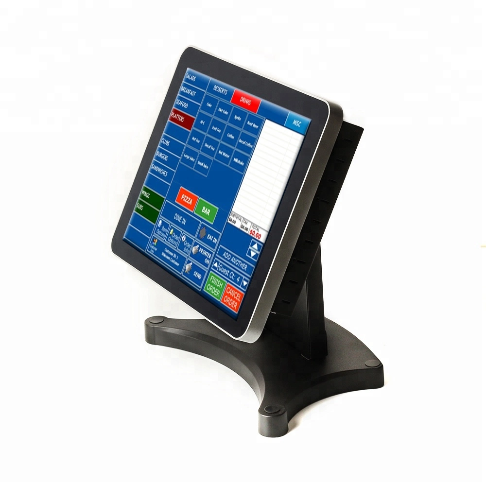 15 Inch Point of Sale System Windows POS System All-in-One POS Hardware Cashier Machine for Retail Lottery Bank