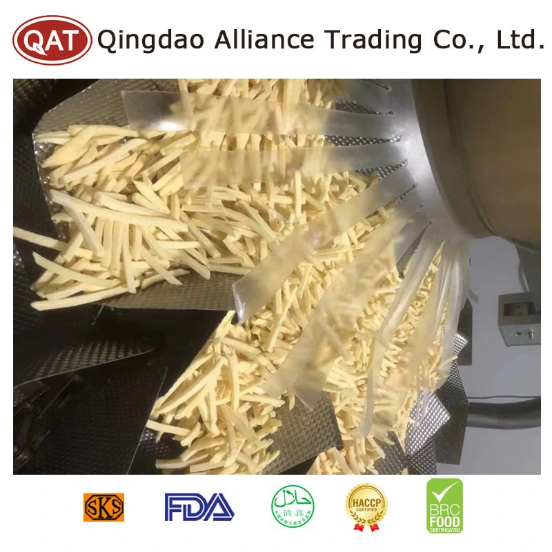 New Crop batatas fritas tiras batatas fritas com Halal Gap da FDA Certificados