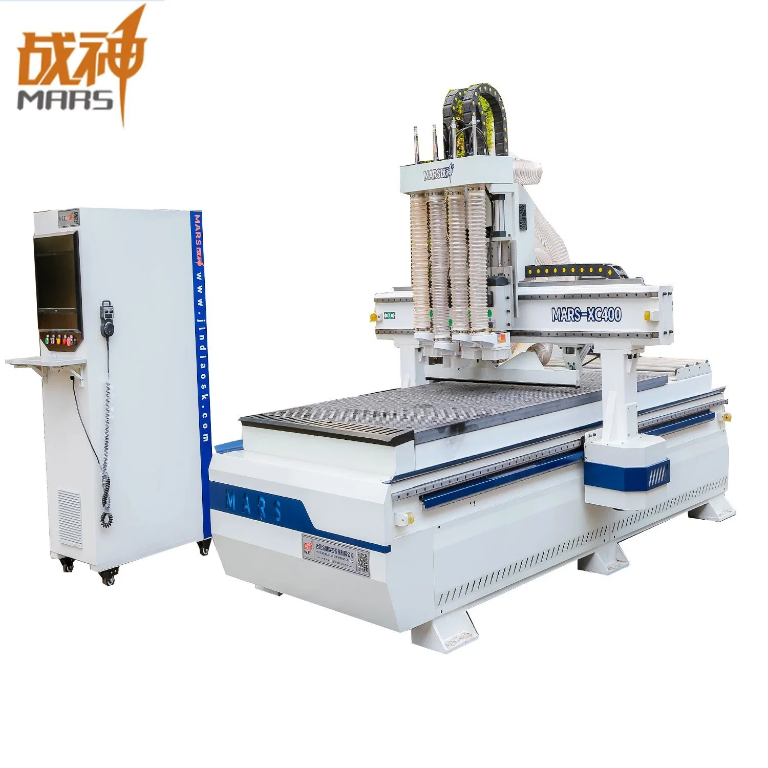 Mars CNC Router Machine with Double Spindle for Wood Furniture and Wooden Door