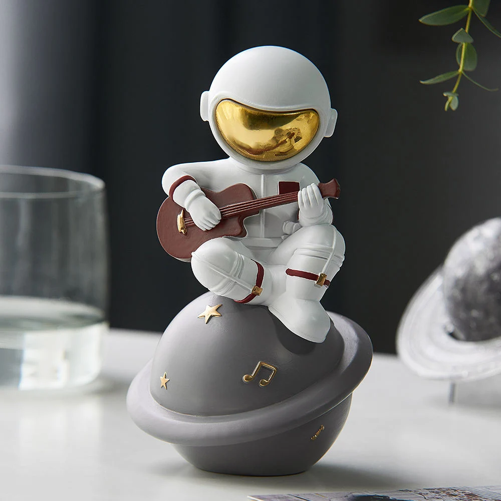 Moderne Kreative Büro Schreibtisch Dekoration Crafts Astronaut Statue Figuren Home Einrichtung