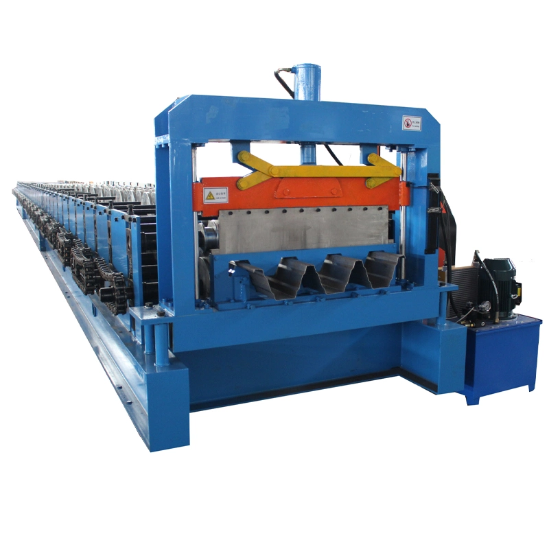 0.6-1.5mm Steel Ribbed Panel Floor Decking Cold Roll Forming Machine & Equipment