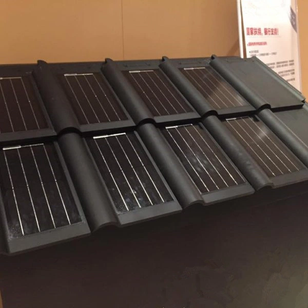 Solar Tile Roof Manufacturer Solar Shingles Solar Roofing Tile for UK