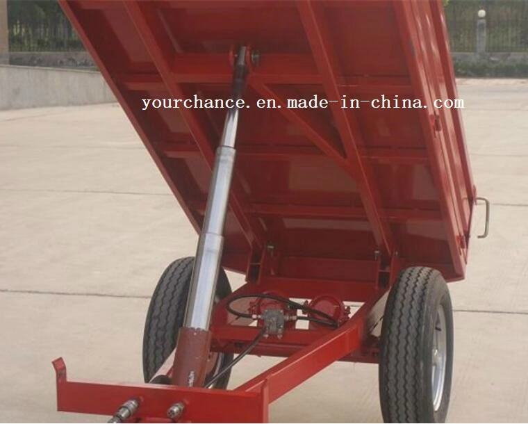 Hot Selling High quality/High cost performance  7cx-1t 1ton Europe Type Tipping Trailer with Ce Certificate