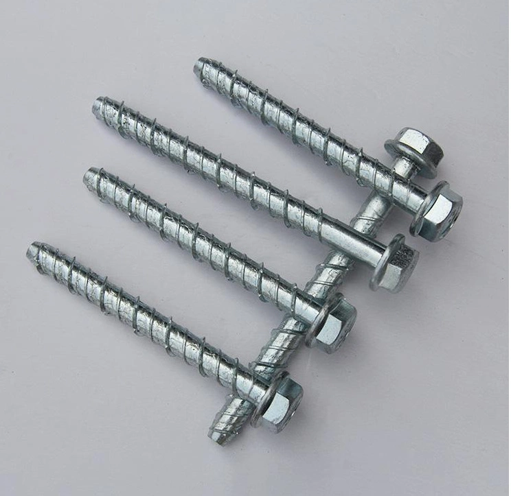 Hex Flange Concrete Thread Self-Cutting Anchor Cement Self-Tapping Screws