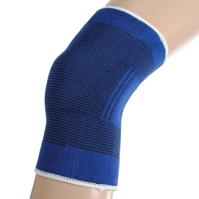 Outdoor Sport Blue Elastic Knee Support, Pullover Leg Sleeve